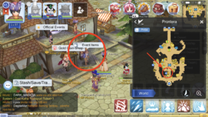 Where to buy Eternal Rock and Skill Reset Rod in Prontera through event NPC