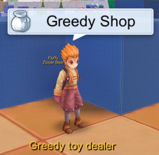 greedy shop npc toy factory 1f ragnarok mobile