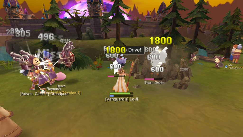 killing steam goblins using heaven's drive ragnarok mobile eternal love