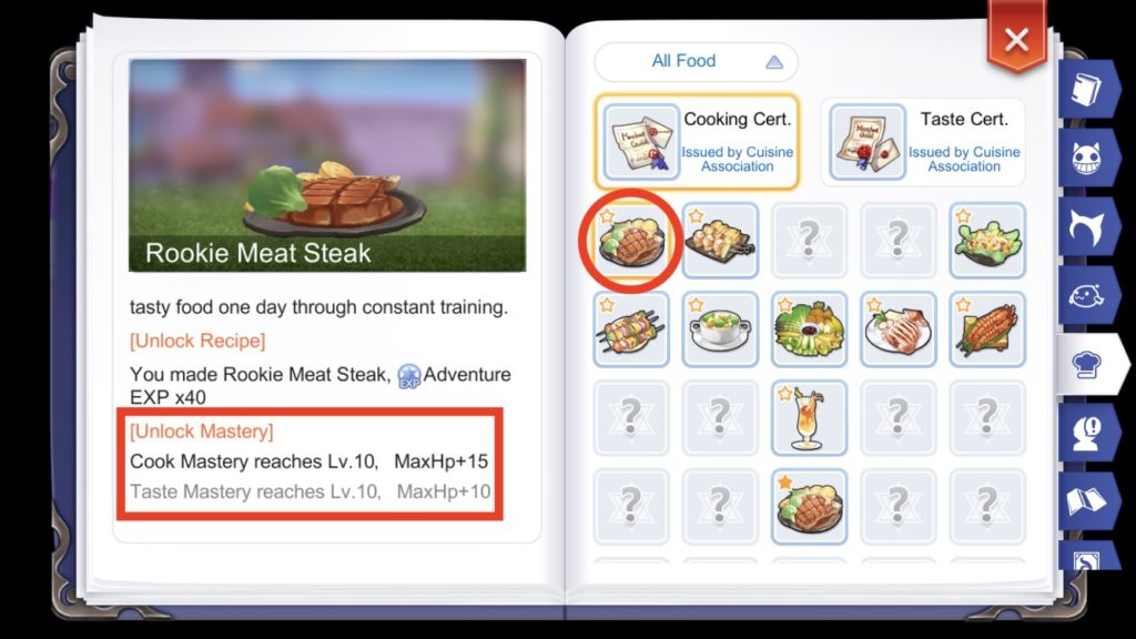 Ultimate Guide To Cooking Gourmet Food In Ragnarok M Eternal Love Ragnamobileguide Com