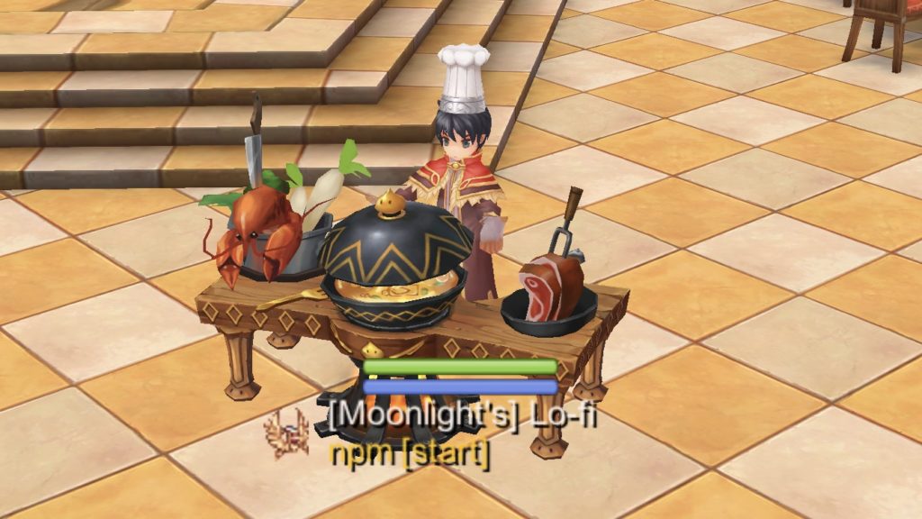 no more xp for cooking same food ragnarok mobile