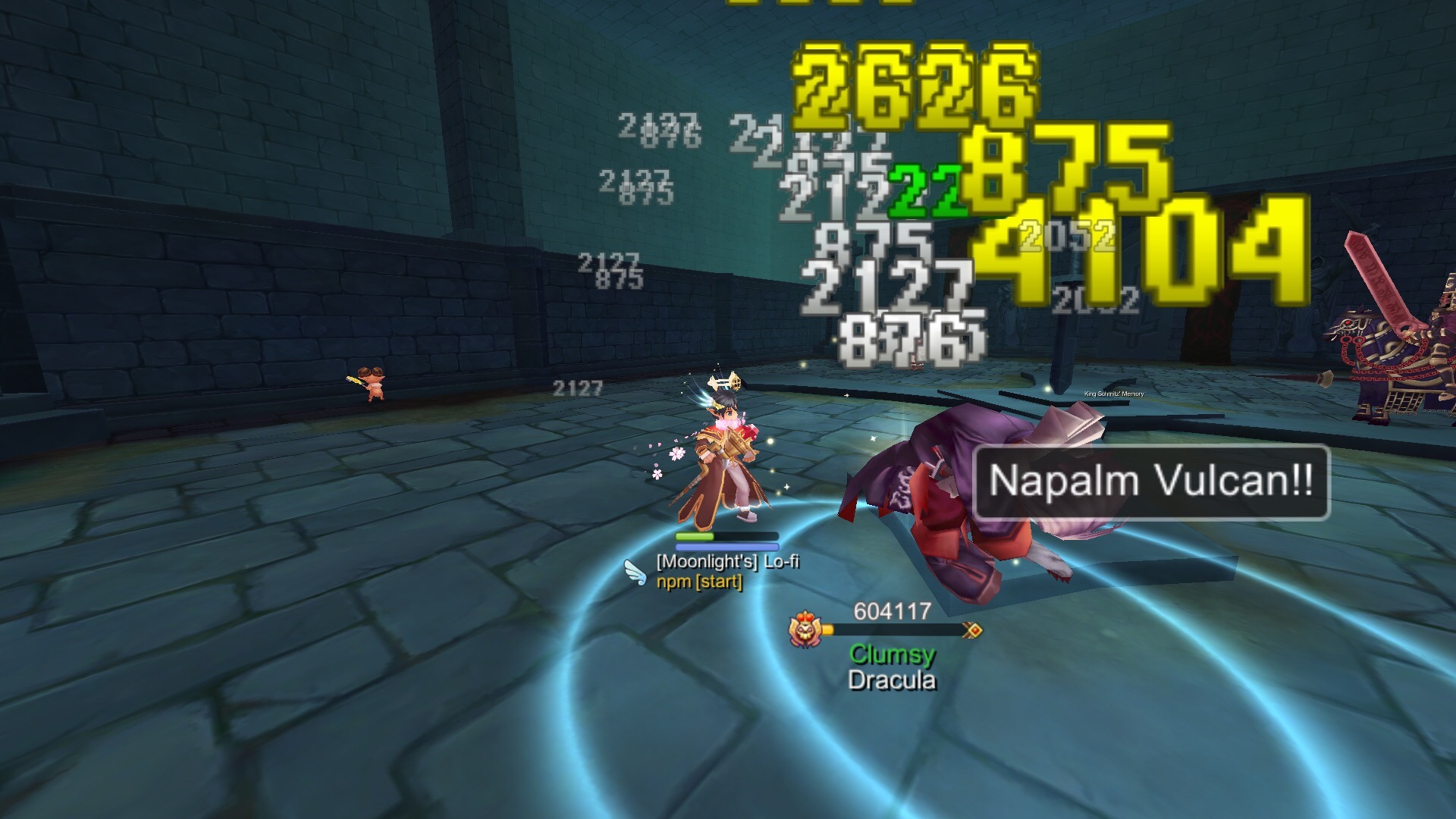 Hunting Draclua SMVP in Glast Heim Hall for Devil Wings quest